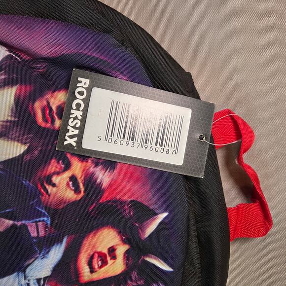 AC/DC Highway to Hell Rocksax Backpack 17" Black Red NWT 2022 Licensed - Picture 4 of 10